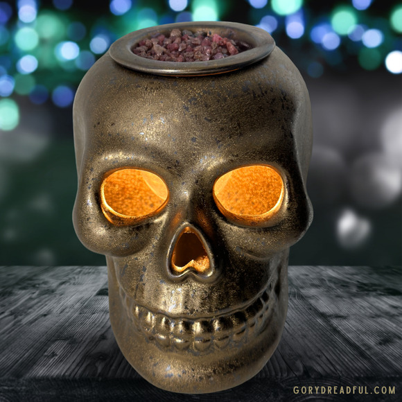 Death Metal Cupcake Sizzling Room Salt Crystals Chocolate Cherry Absinthe - Mini - Picture 3 of 7